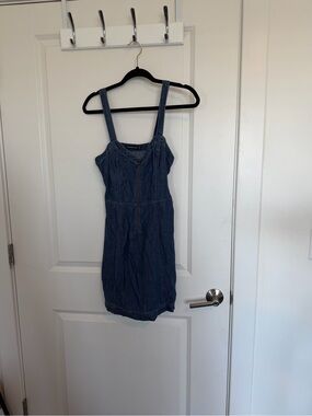Abercrombie & Fitch Blue Denim Mini Dress